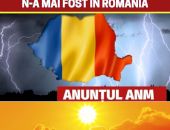 Vreme istorică în România! Luna mai va fi în cartea recordurilor, după ce ANM a anunțat că urmează…