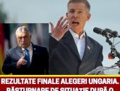 Au sosit! Rezultatele finale ale alegerilor din Ungaria întrec orice așteptare. Viktor Orban a căzut din picioare după ce a văzut că Peter Magyar…Vezi mai mult