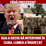 Fără precedent! Anunțul lui Donald Trump care îngheață lumea: SUA intervine și în Cuba