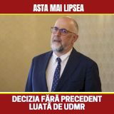 Asta mai lipsea. Decizia fără precedent luată de UDMR