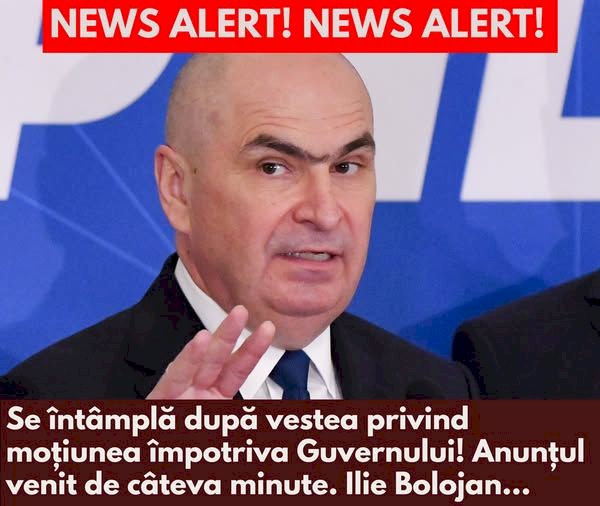BREAKING! Nu e doar ANUNȚUL ZILEI, e chiar ANUNȚUL ANULUI! Șah-mat pentru PSD! Tocmai a venit vestea că Ilie Bolojan...Vezi mai mult