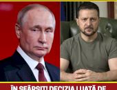 În sfârșit, vestea pe care o aștepta toată planeta. Decizia luată de Vladimir Putin