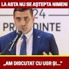La asta nu se aștepta nimeni! Simion: Am discutat cu USR și…Vezi mai mult
