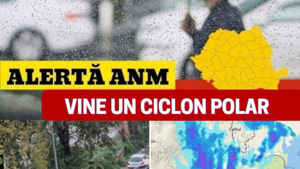 România, lovită de o schimbare bruscă! Temperaturile se prăbușesc, vin ploi, brumă și frig cumplit. Zonele afectate chiar din orele următoare