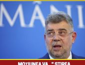 Marcel Ciolacu zgudie din temelii politica. „Moțiunea va…Vezi mai mult