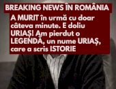 Dan Claudiu Tănăsescu, fost medic, scriitor și primar al comunei Mogoșoaia, a murit la o zi după ce a împlinit 88 de ani: „Lasă în urmă un gol imens și o moștenire de neprețuit”