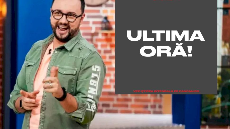 Cătălin Măruță a revenit la Pro TV, după ce a fost dat afară. Primele imagini