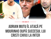 Adrian Mutu îl atacă pe Mourinho după succesul lui Cristi Chivu la Inter