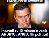 Ce decizie a luat Sorin Grindeanu în urmă cu puțin timp