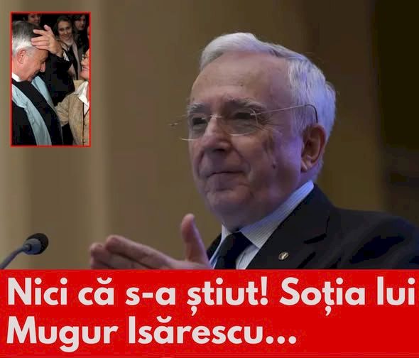 EA este femeia din spatele unuia dintre cei mai puternici oameni din România! Ce s-a aflat despre Elena, soția lui Mugur Isărescu. Informația care i-a luat pe toți, absolut toți prin surprindere: 