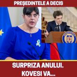 Nicușor Dan a decis. Laura Codruța Kovesi…Vezi mai mult