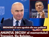 BREAKING-ul care zguduie din nou politica! „E de bun simț”. Ilie Bolojan A RĂBUFNIT ca niciodată și gata! A făcut ANUNȚUL DECISIV în urmă cu scurt timp. Premierul interimar…Vezi mai mult