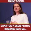 Oana Țoiu creează o premieră absolută! Datorită ei NATO va…Vezi mai mult