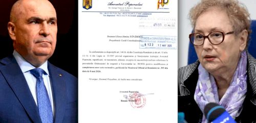 Avocatul Poporului a sesizat oficial CCR cu privire la OUG dată de guvernul Bolojan după demitere. Ce încălcări ale Constituției invocă instituția