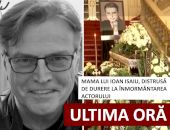 Lacrimi și suferință nemărginită la înmormântarea lui Ioan Isaiu. Mama actorului nu s-a dezlipit de sicriu