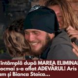 Ce i-a șoptit Aris Eram la ureche Biancăi Stoica. Concurenta a plâns în hohote după eliminarea lui de la Survivor