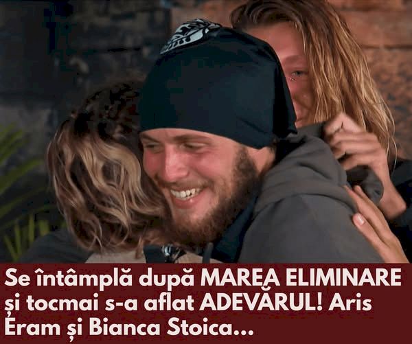 Ce i-a șoptit Aris Eram la ureche Biancăi Stoica. Concurenta a plâns în hohote după eliminarea lui de la Survivor