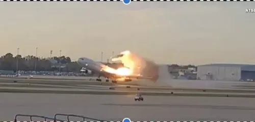 Un avion imens s-a prăbușit! Bilanț tragic de morți și răniți