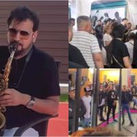 Imagini emoționante de la priveghiul lui Memis Selciuc. Sute de oameni își iau rămas bun