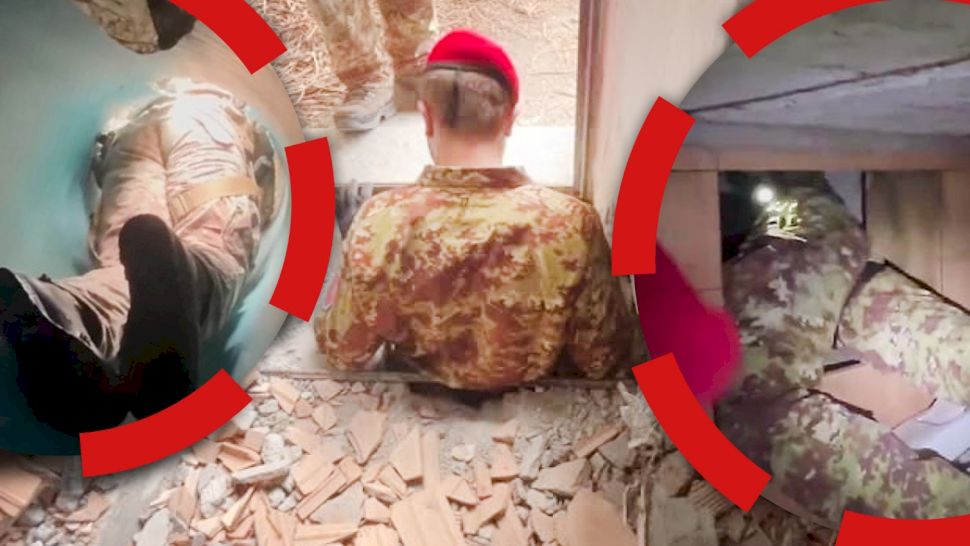 Tunel secret de 120 de metri descoperit în Italia! Buncărul mafiot a șocat autoritățile