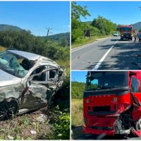 Accident devastator pe DN6, lângă Mehadia! O tânără de 24 de ani a murit după coliziunea cu un TIR