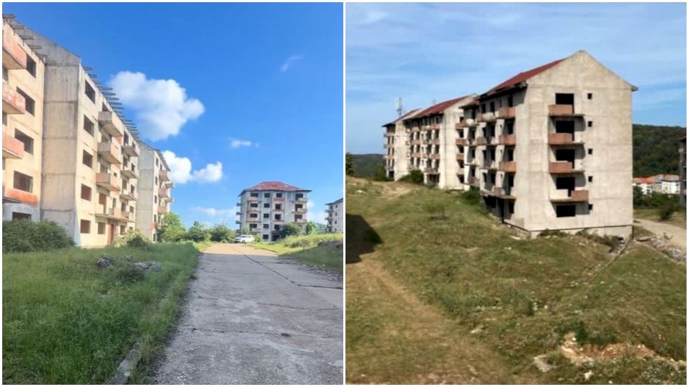Bloc întreg de vânzare pentru 49.000 de euro în România! Povestea unui cartier uitat din parc național