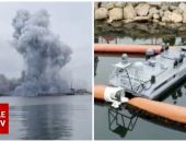 O dronă marină a detonat în Portul Constanța! Planul Roșu de Intervenție activat